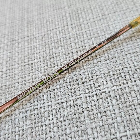 Michael Kors Women Glasses/Eyeglasses Clear/Gold Tone CAPTIVA MK4054 Eyewear - Picture 9 of 11